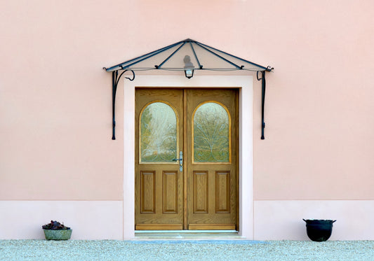 Les marquises pour portes d'entrée : élégance et protection