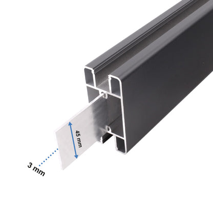 Portail Battant Aluminium Droit - Achille