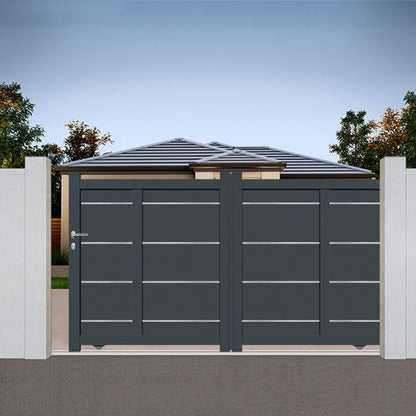 Portail aluminium coulissant - Iota