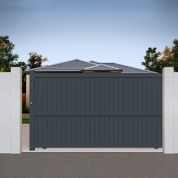 Portail aluminium coulissant - Lazaros