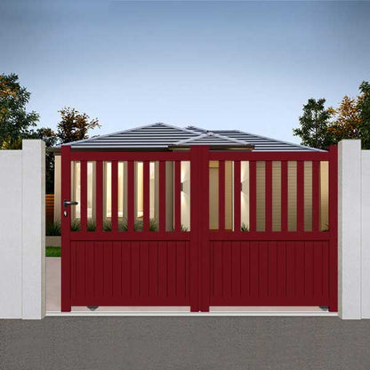Portail aluminium coulissant - Lysandros