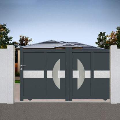 Portail aluminium coulissant - Theta