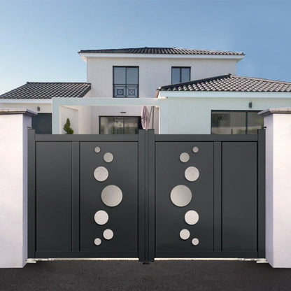 Portail aluminium motorisation intégrée - Attis