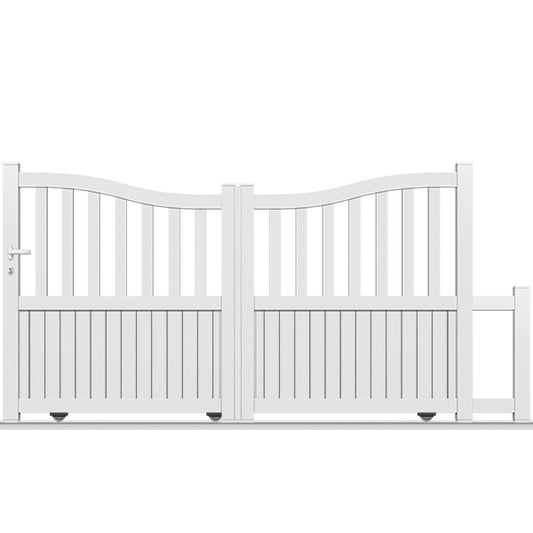 Portail aluminium coulissant - Andromeda