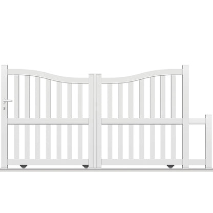 Portail aluminium coulissant - Aquila