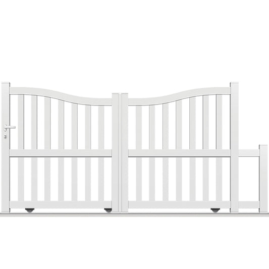 Portail aluminium coulissant - Aquila