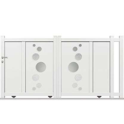 Portail aluminium coulissant - Cetus