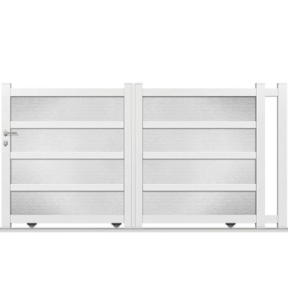 Portail aluminium coulissant - Danaé