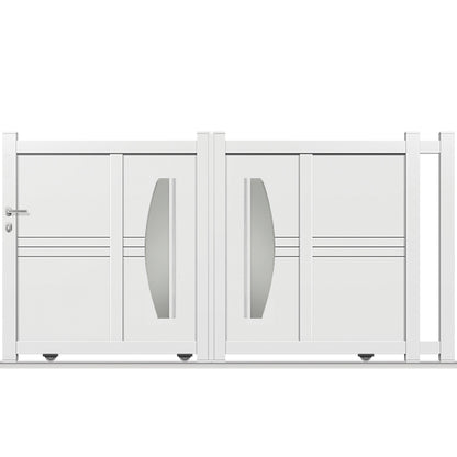Portail aluminium coulissant - Eridani
