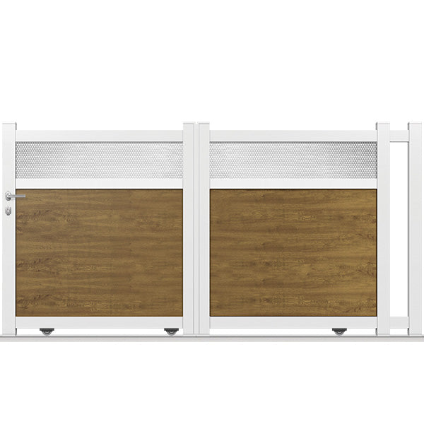 Portail aluminium coulissant - Fano