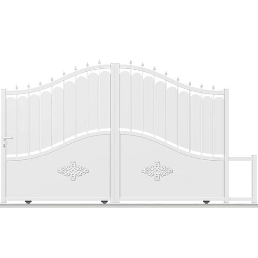 Portail aluminium coulissant - Hermione