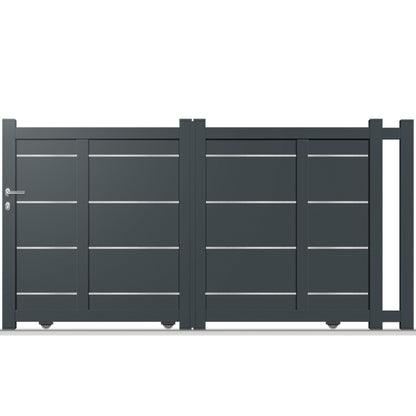 Portail aluminium coulissant - Iota
