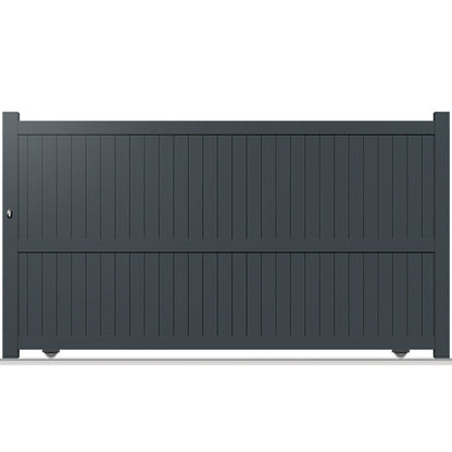 Portail aluminium coulissant - Lazaros