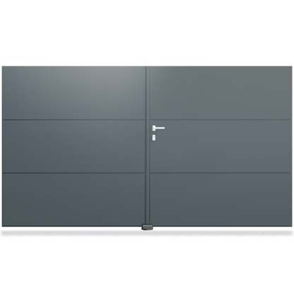 Portail aluminium droit - Eusèbe