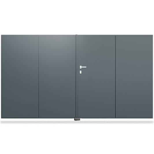 Portail aluminium droit - Exupère