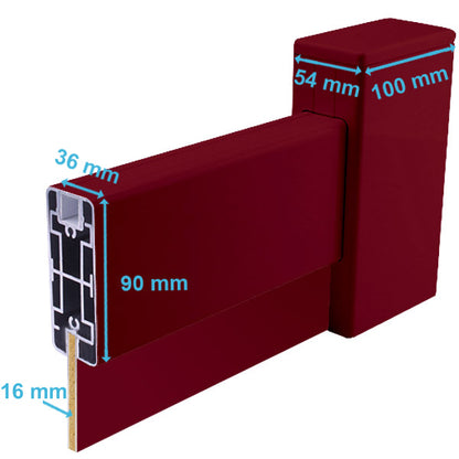 Portail aluminium coulissant - Bélénos