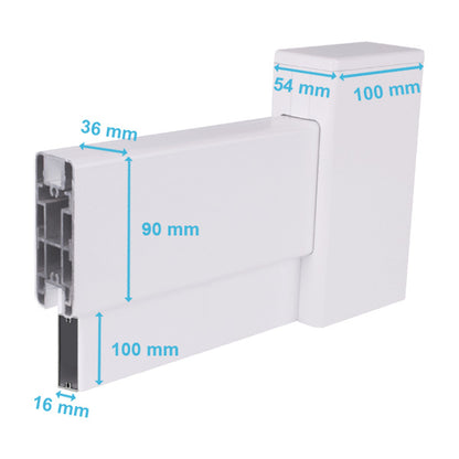 Portail aluminium coulissant droit - Orion