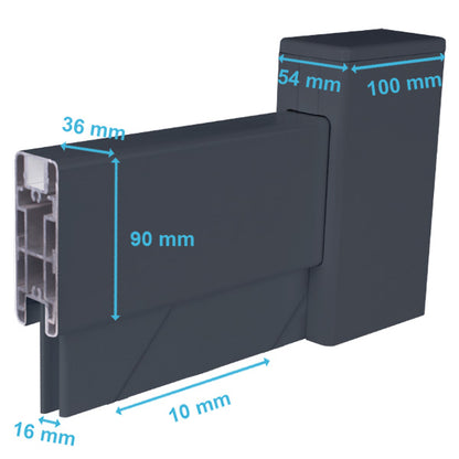 Portillon aluminium - Etana