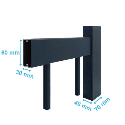 Portail aluminium - Aquaria
