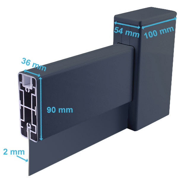Portail aluminium - ulysse