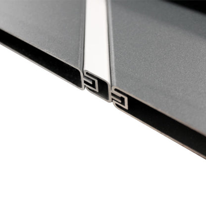 Portail aluminium coulissant semi-modern - Sagittarius
