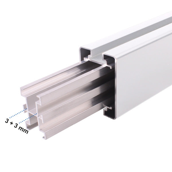 Portail aluminium battant design - Orion