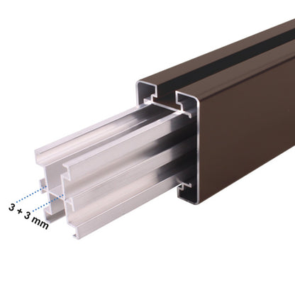 Portail aluminium coulissant - Cephei