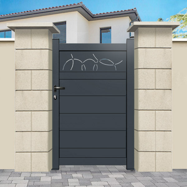 Portillon aluminium - Démocrite