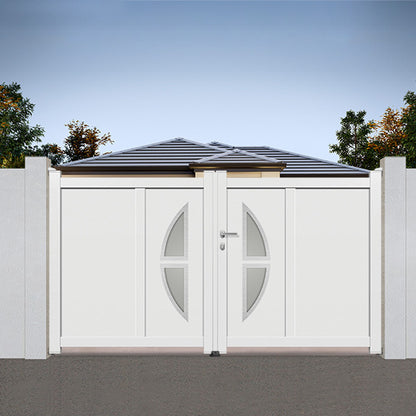 Portail aluminium battant design - Orion