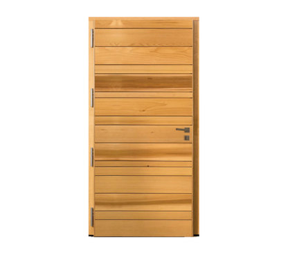 Porte d'entrée bois - Kube