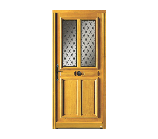 Porte d'entrée bois - Rhéa