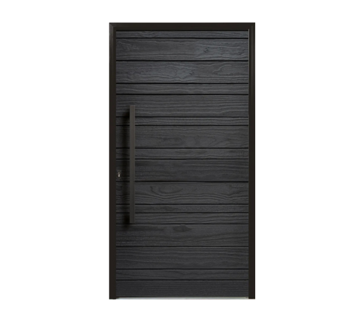 Porte d'entrée bois - Séro