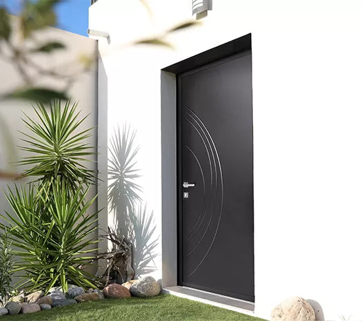 Porte d'entrée en acier -  Cancun