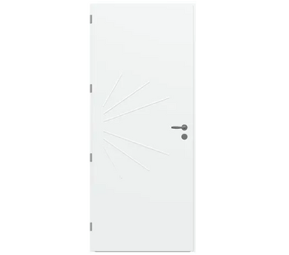 Porte d'entrée en acier - Reseau