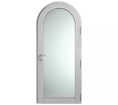 Porte d'entrée bois / aluminium - Azura Cintrée