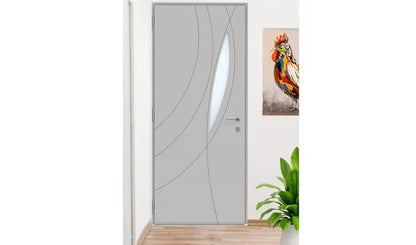 Porte d'entrée bois / aluminium - Calice