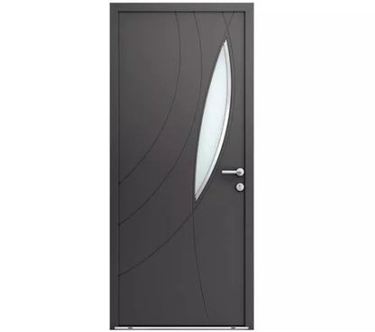Porte d'entrée bois / aluminium - Calice