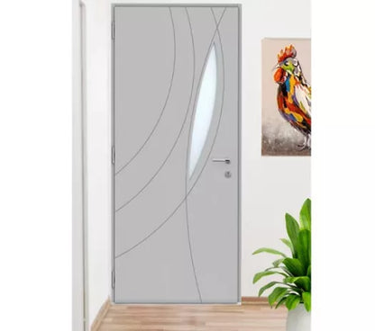 Porte d'entrée bois / aluminium - Calice