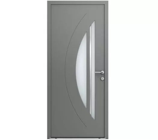 Porte d'entrée bois / aluminium - Corolle