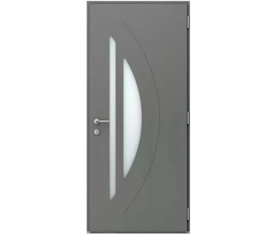 Porte d'entrée bois / aluminium - Corolle