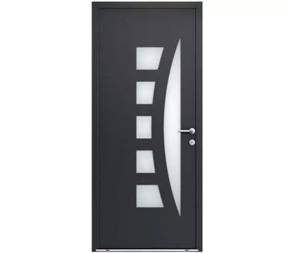 Porte d'entrée bois / aluminium - Hakea