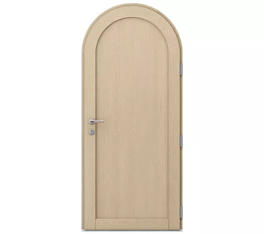 Porte d'entrée bois / aluminium - Morphée Cintrée