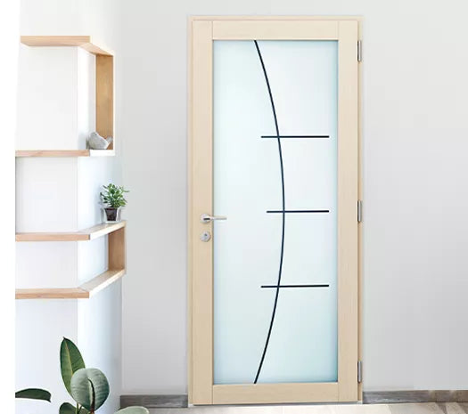 Porte d'entrée bois / aluminium - Tea