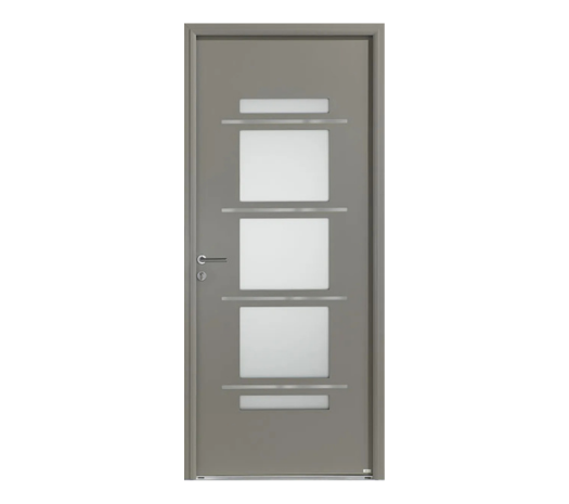 Porte d'entrée bois / aluminium - Véronis