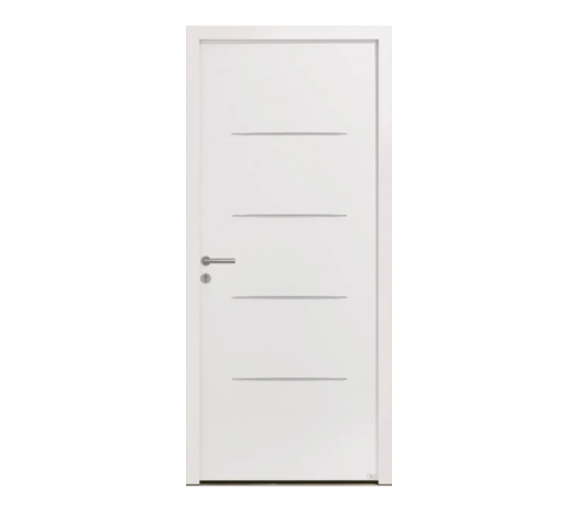 Porte d'entrée bois / aluminium - Woodalys